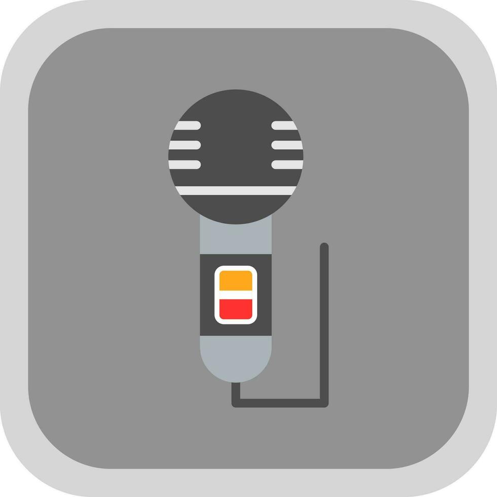 Mic Vector Icon Design