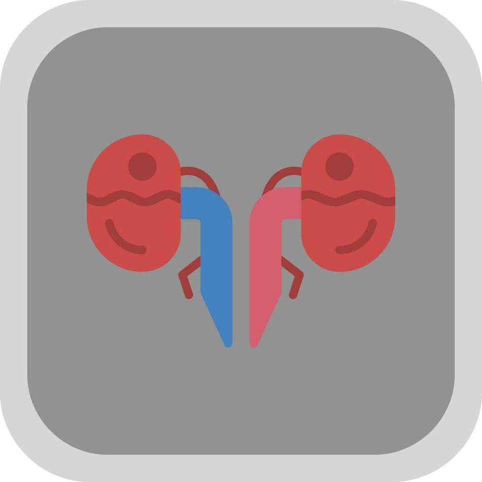 diseño de icono de vector de riñones