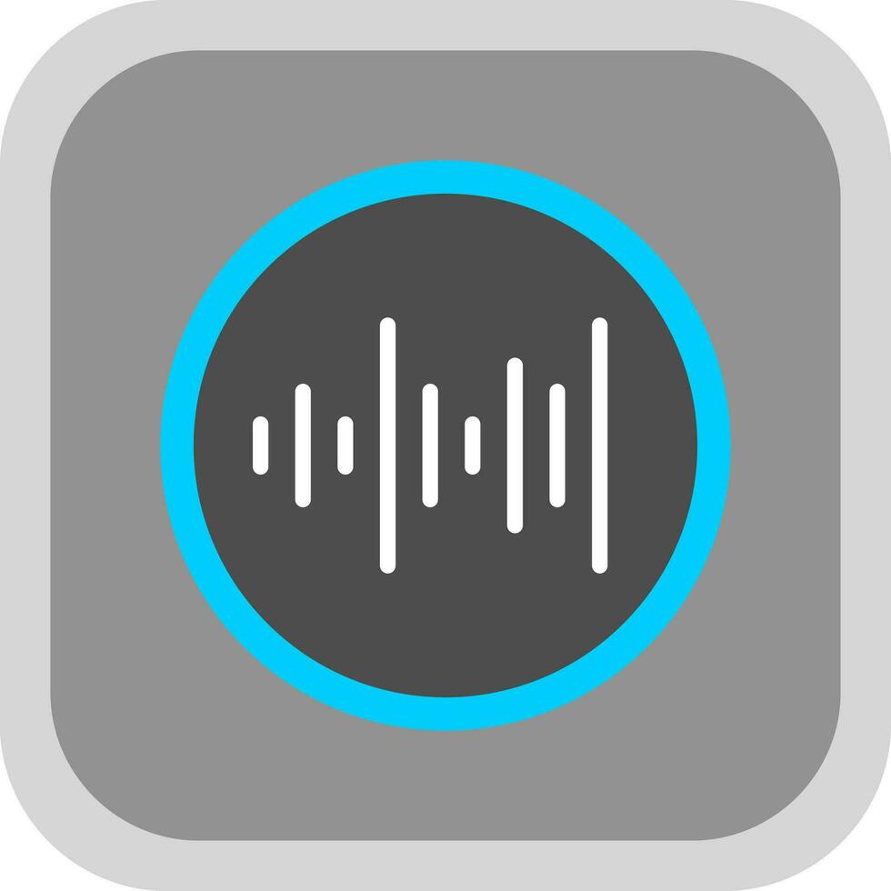 Sound waves Vector Icon Design
