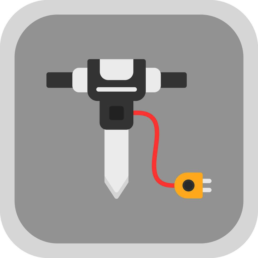 Jackhammer Vector Icon Design