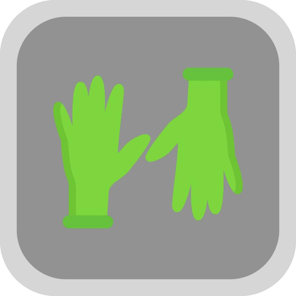 guantes, vector, icono, diseño vector