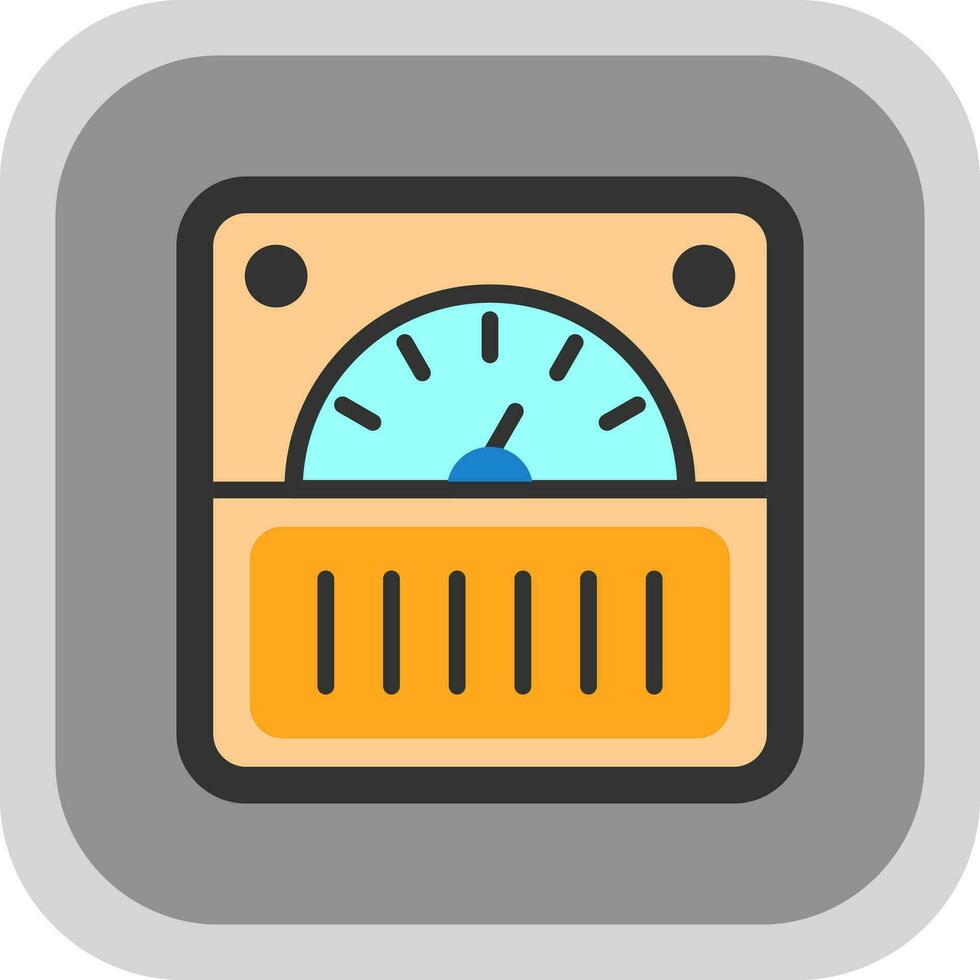 Meter Vector Icon Design
