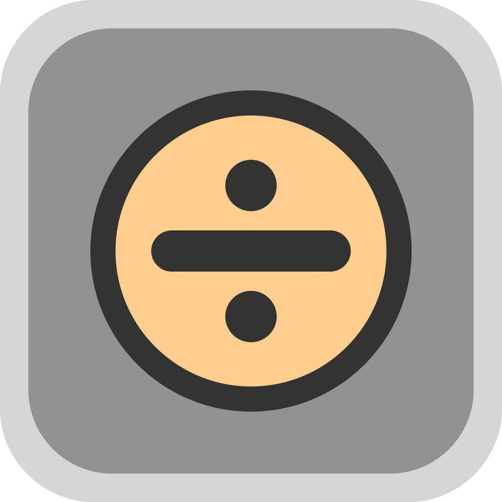 Division Vector Icon Design