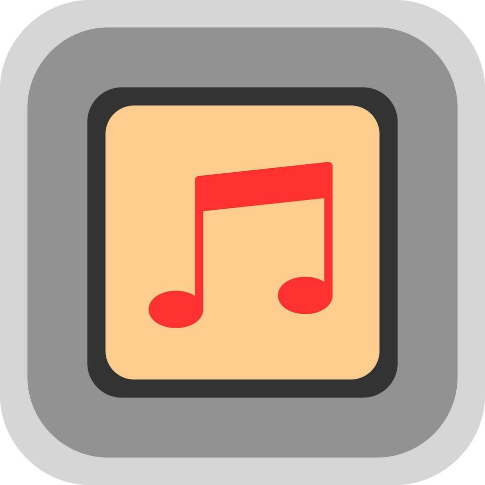 Music Player Vector Icon Design