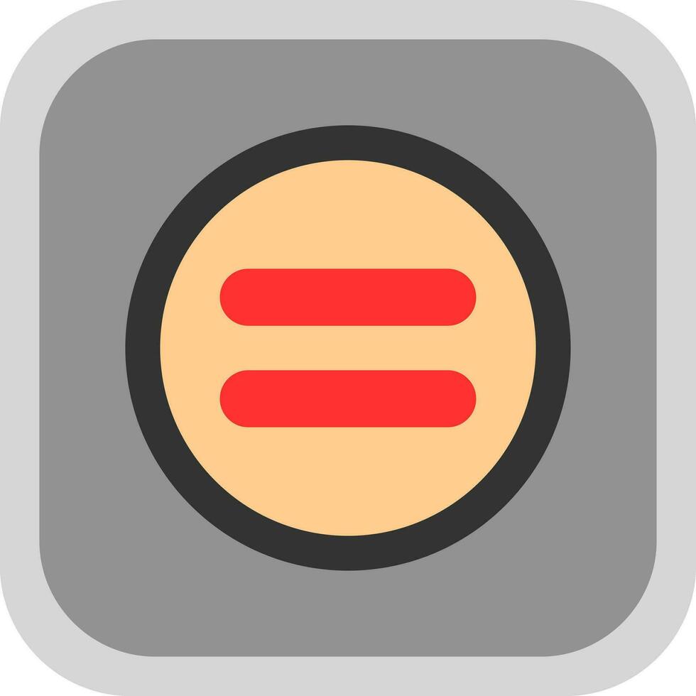 Equal Vector Icon Design