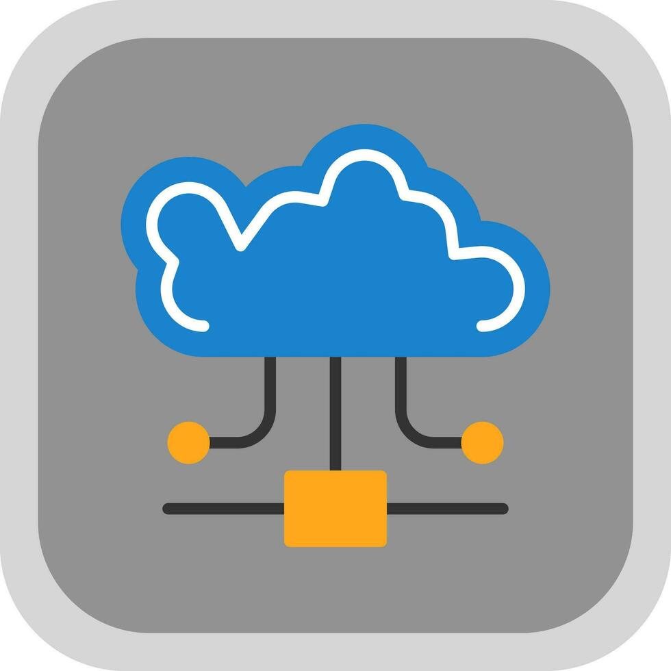 Cloud Computing Vector Icon Design