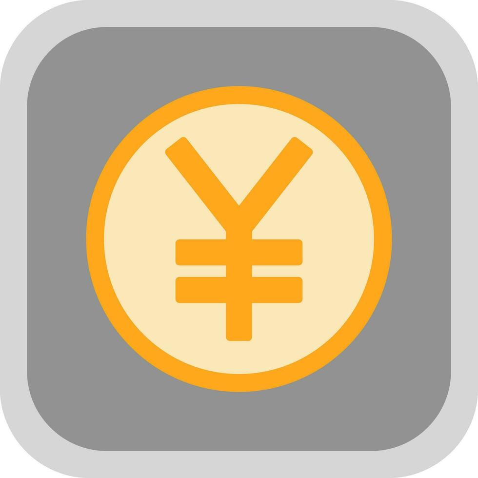 yen vector icono diseño