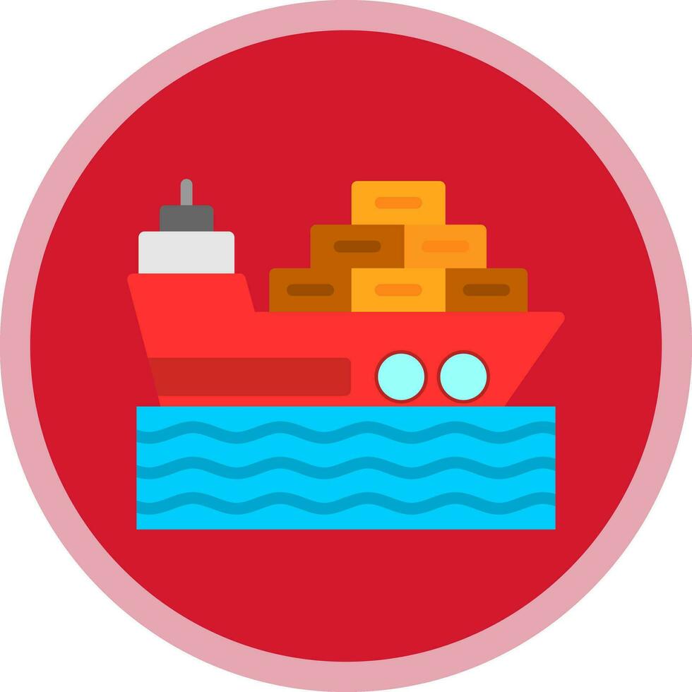 Ship Vector Icon Design