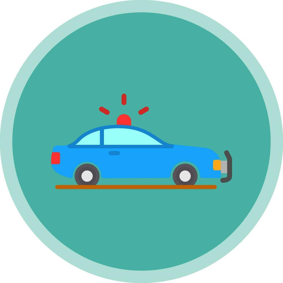 Police car Vector Icon Design