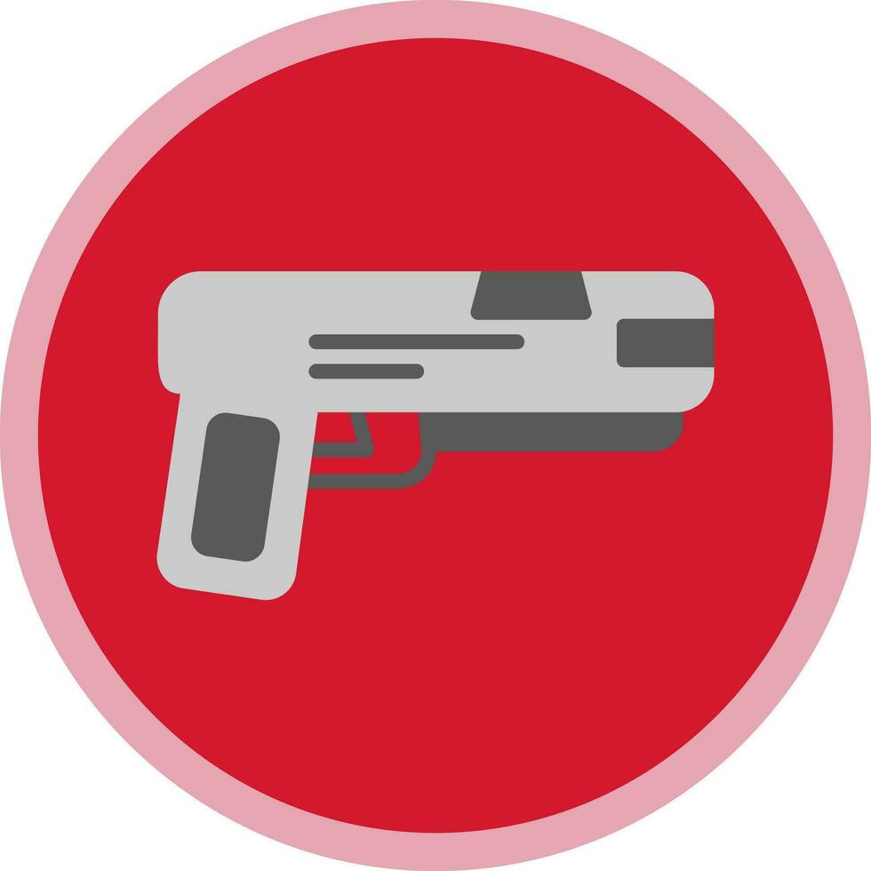 diseño de icono de vector de pistola