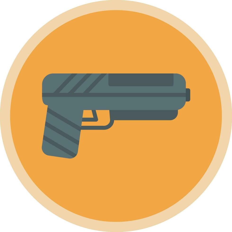 Pistol Vector Icon Design