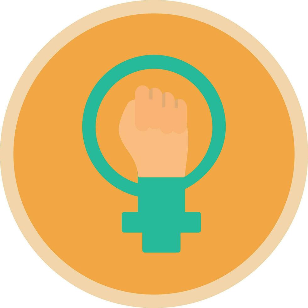 Feminism Vector Icon Design