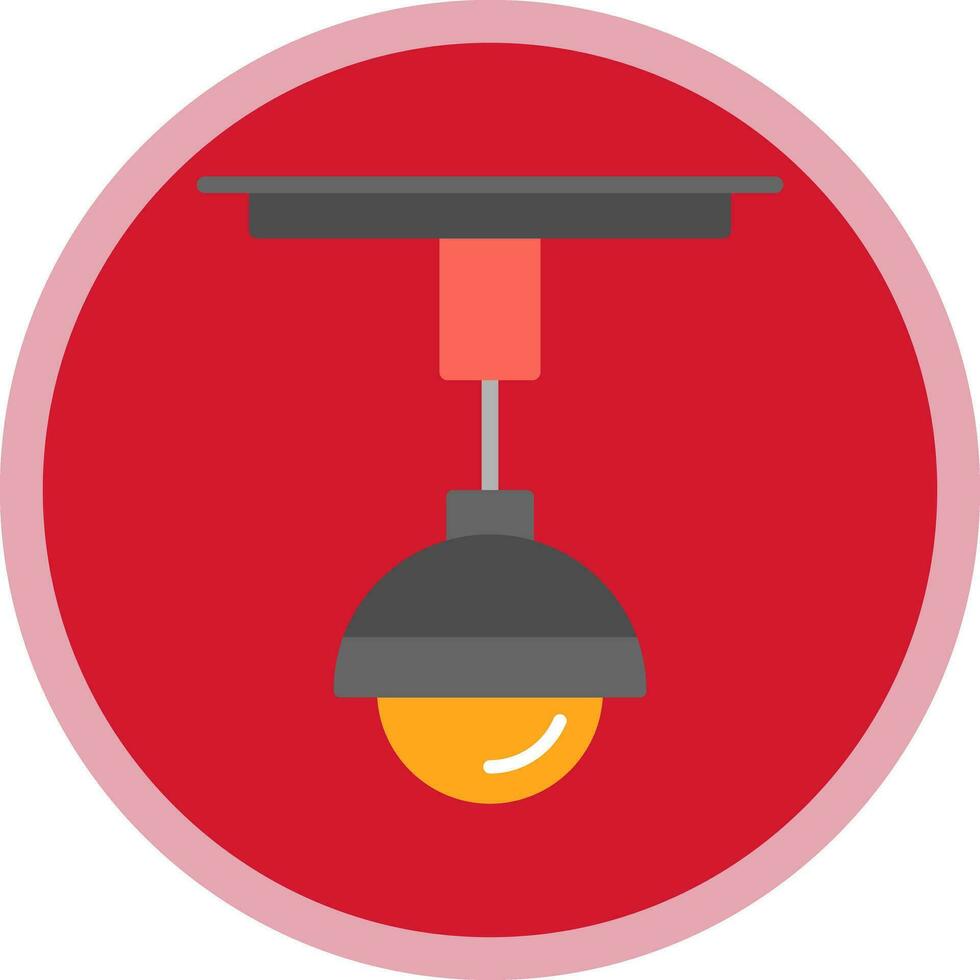 Roof Light Vector Icon Design