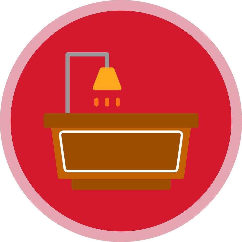 Bathtub Vector Icon Design