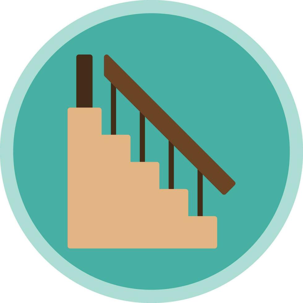 Stair Vector Icon Design