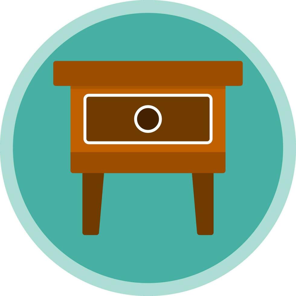 Night Stand Vector Icon Design
