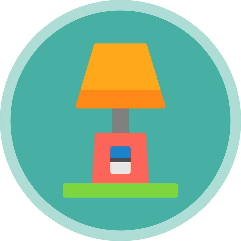 Lamp Vector Icon Design