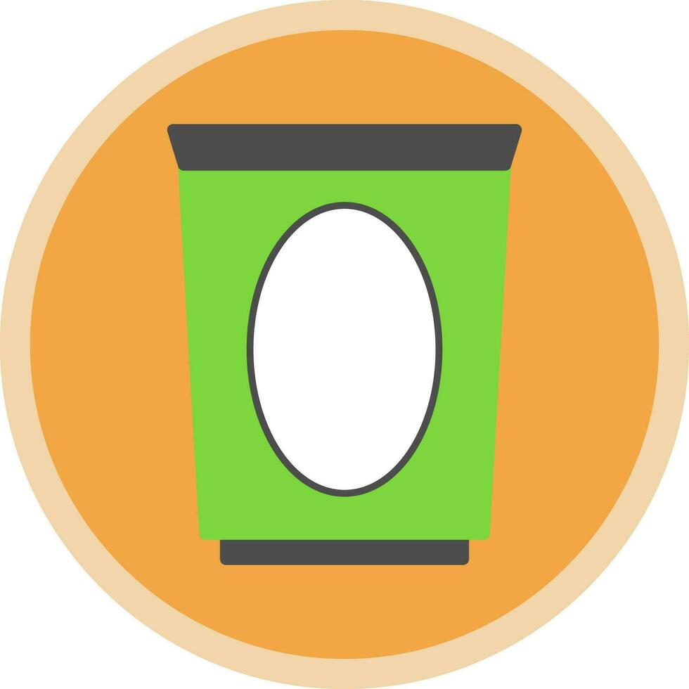 Dustbin Vector Icon Design