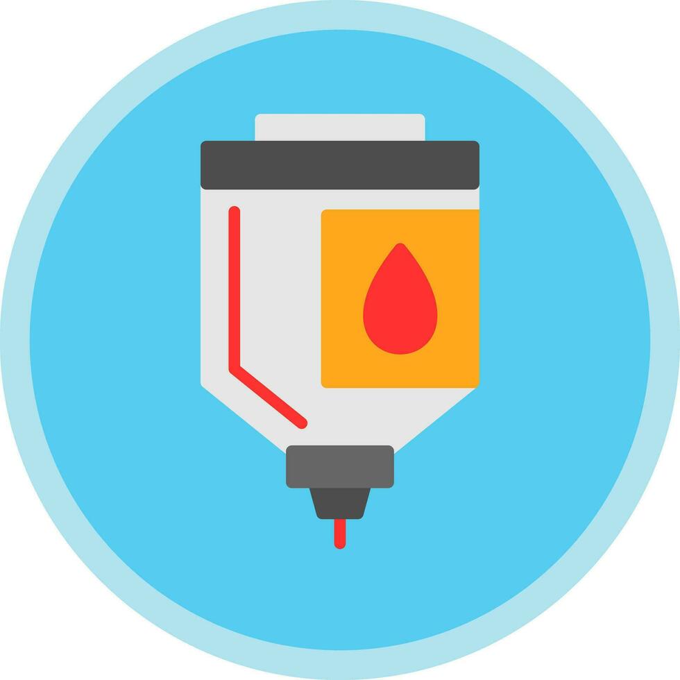 Blood bag Vector Icon Design