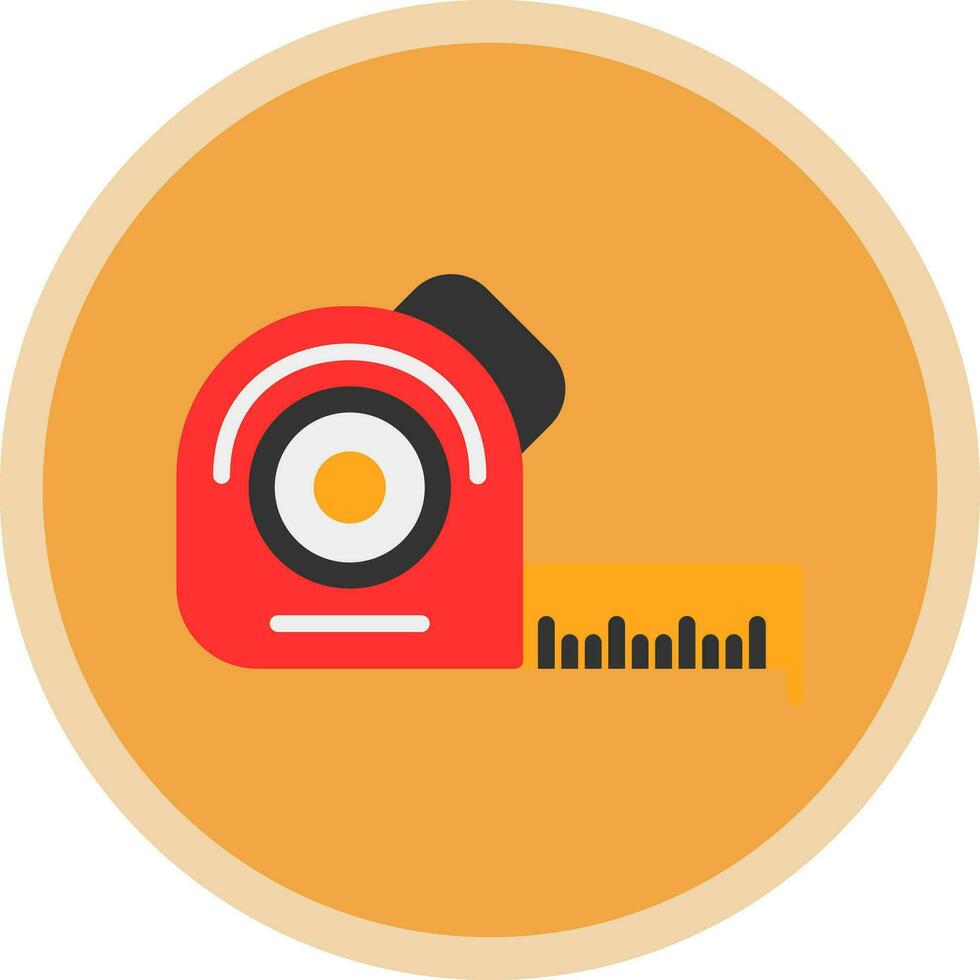 Measuring tape Vector Icon Design