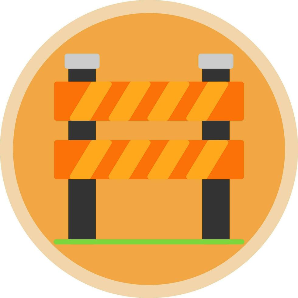 Barrier Vector Icon Design