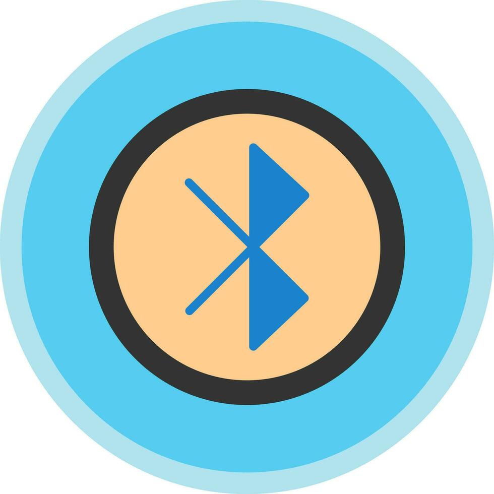 diseño de icono de vector de bluetooth