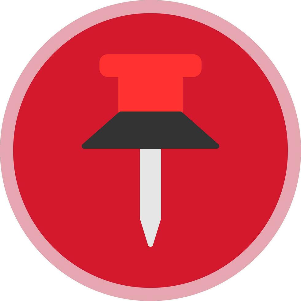 Pin Vector Icon Design