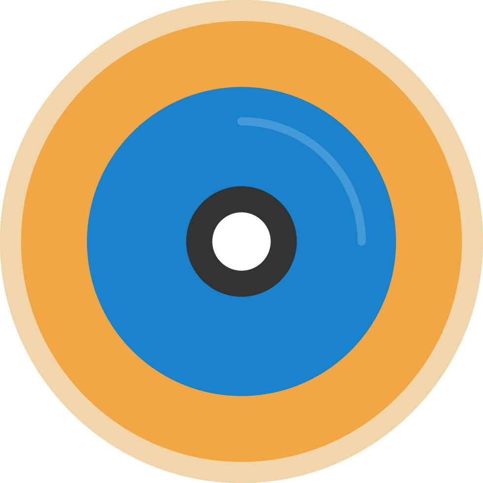 Compact Disc Vector Icon Design