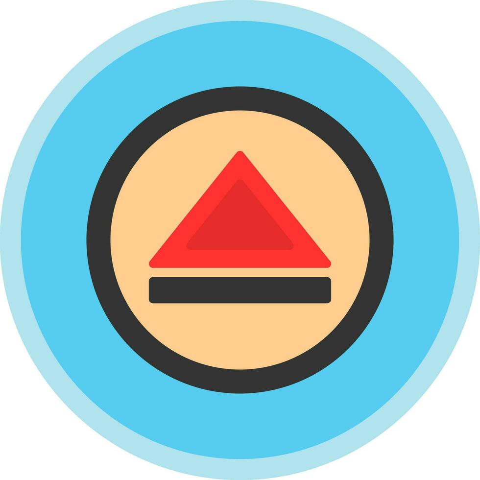 Eject Vector Icon Design