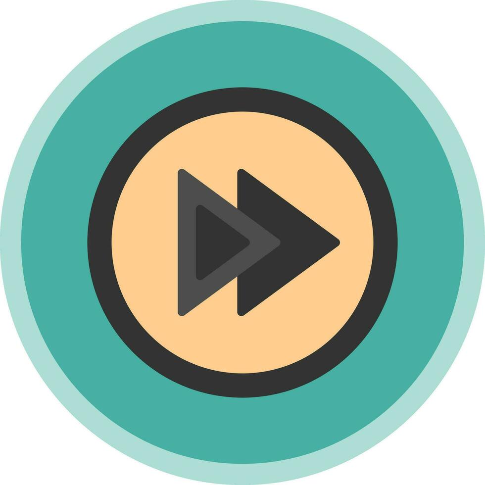 Fast Forward Vector Icon Design