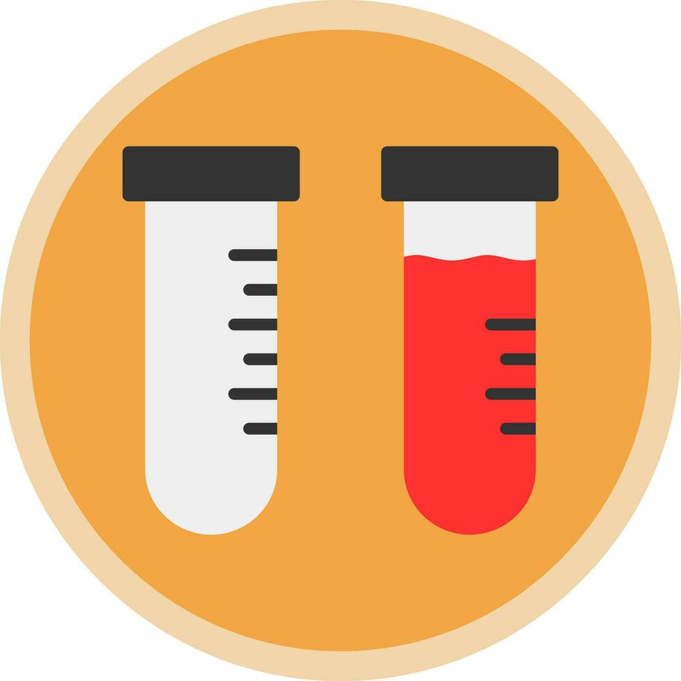 Test tube Vector Icon Design