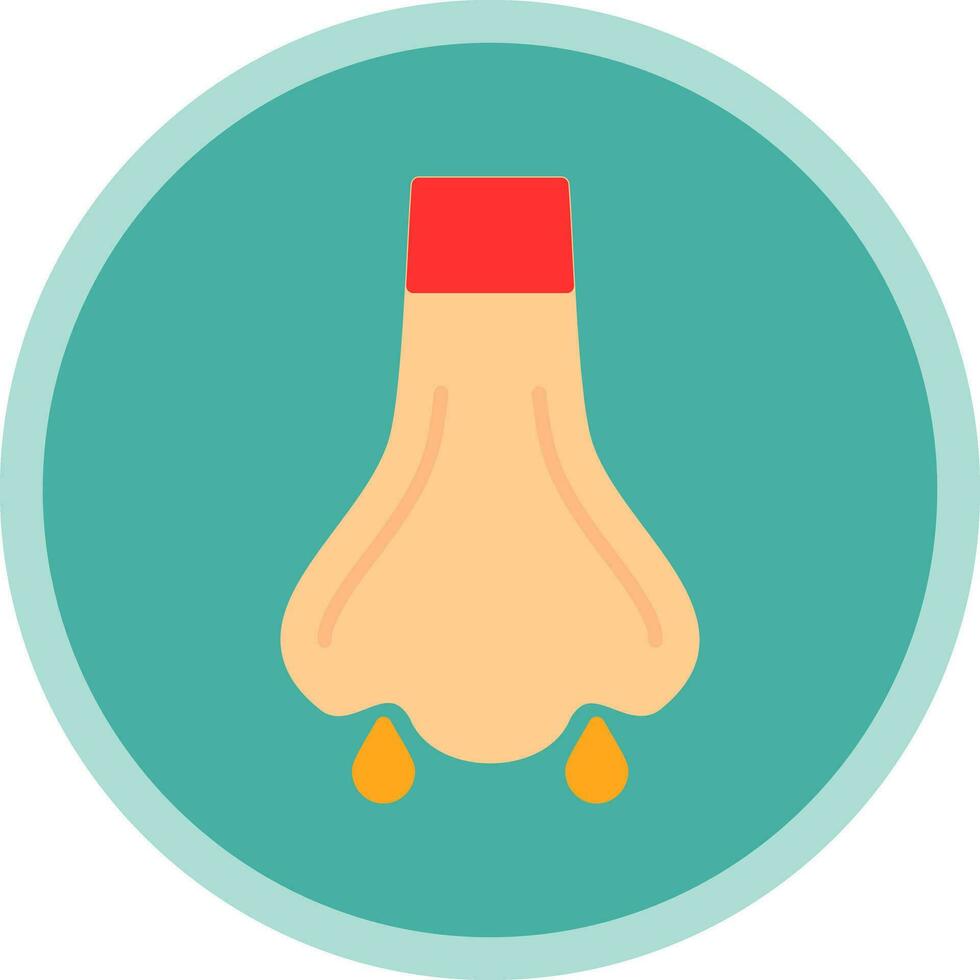 Nose Vector Icon Design