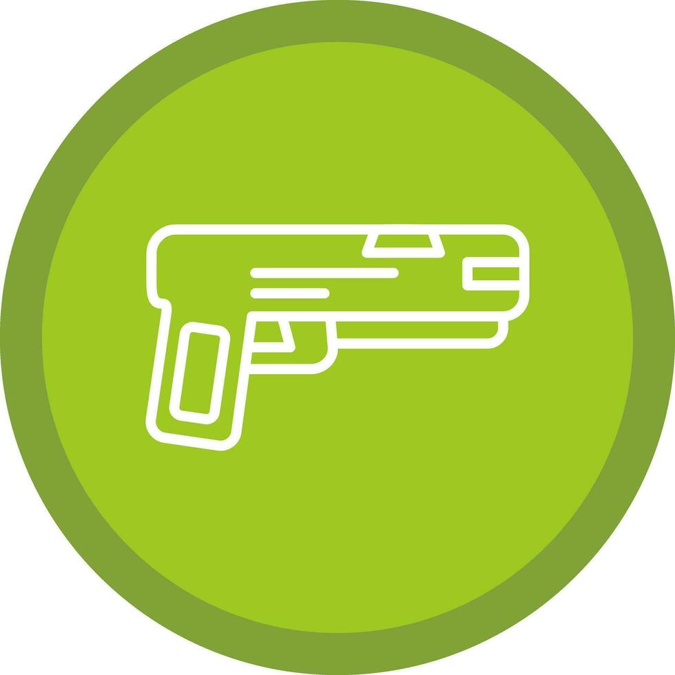 diseño de icono de vector de pistola