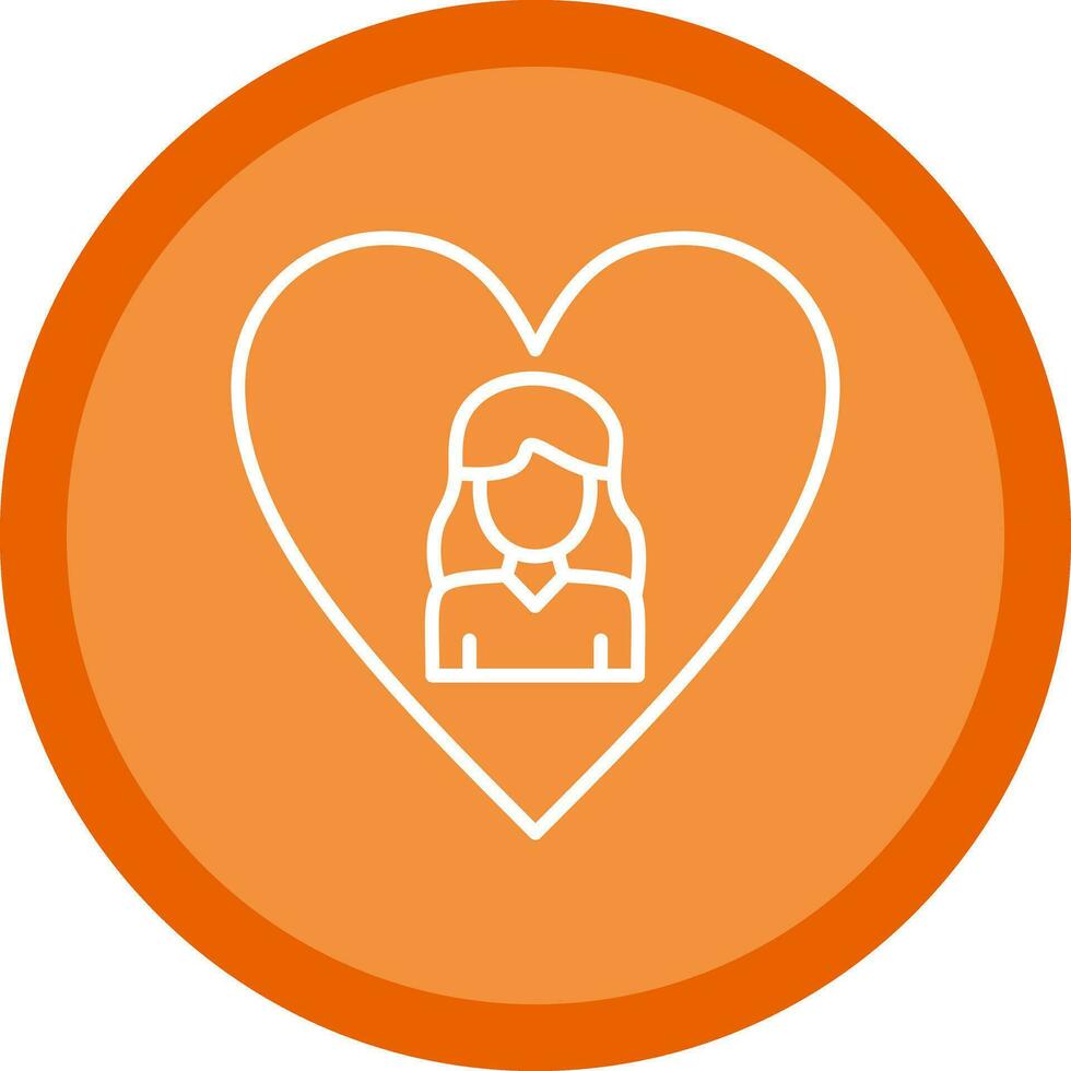 Mother Vector Icon Design