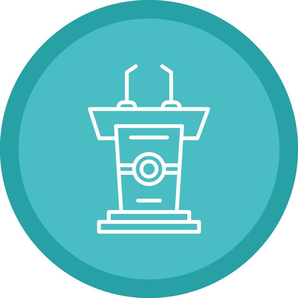 Podium Vector Icon Design