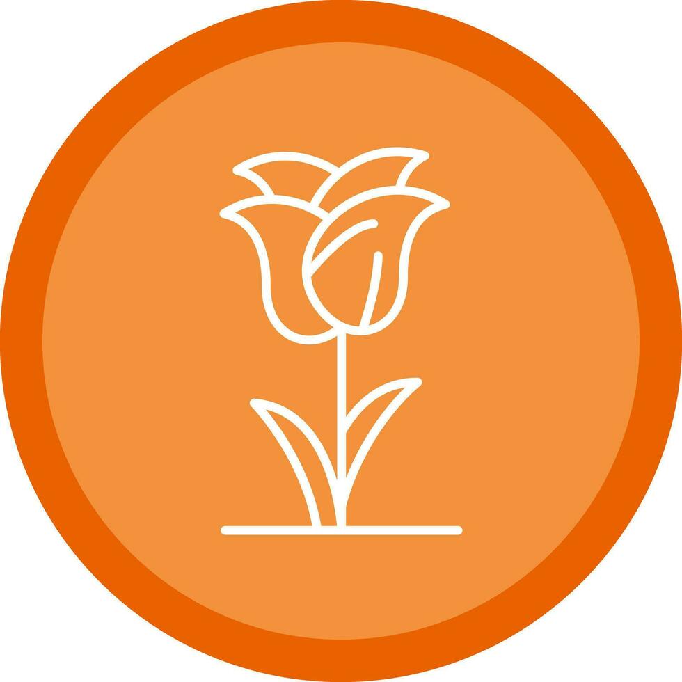 Tulip Vector Icon Design