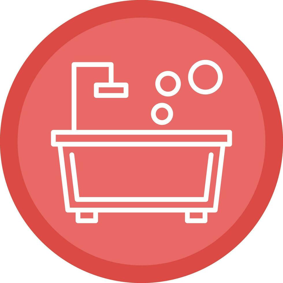 Bath Vector Icon Design
