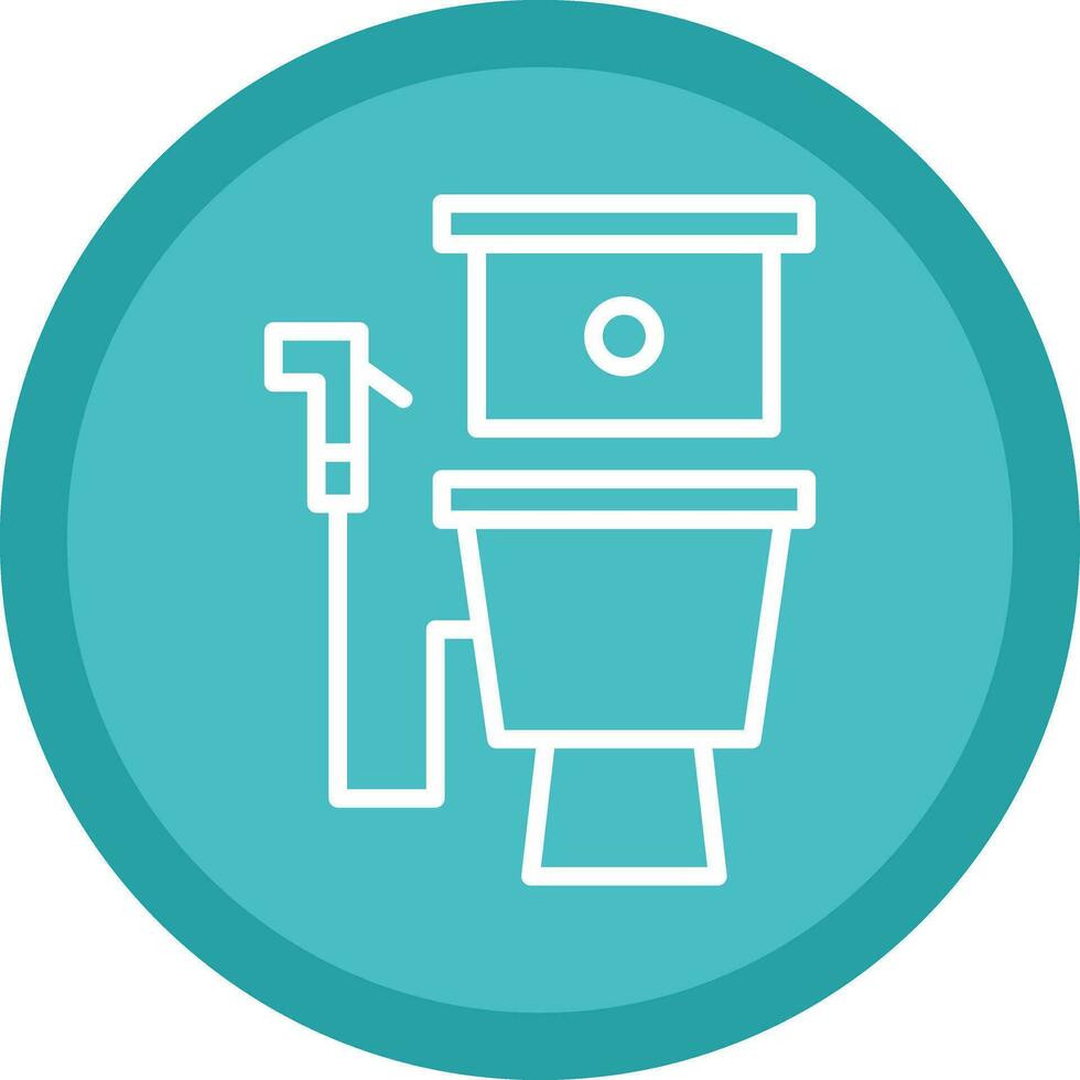 Toilet Vector Icon Design
