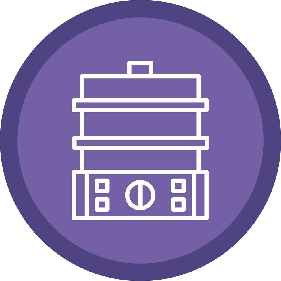 Food Steamer Vector Icon Design