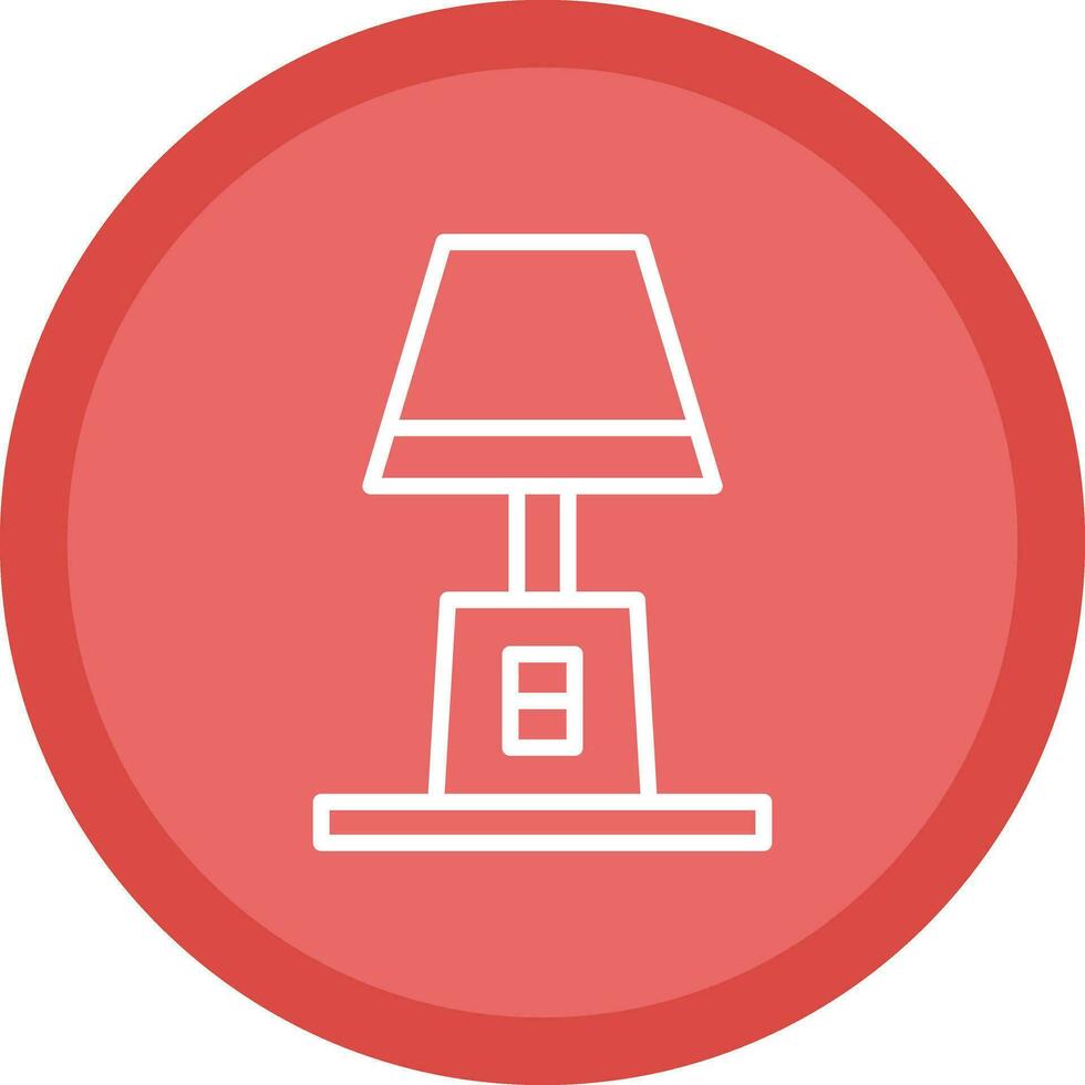 Lamp Vector Icon Design