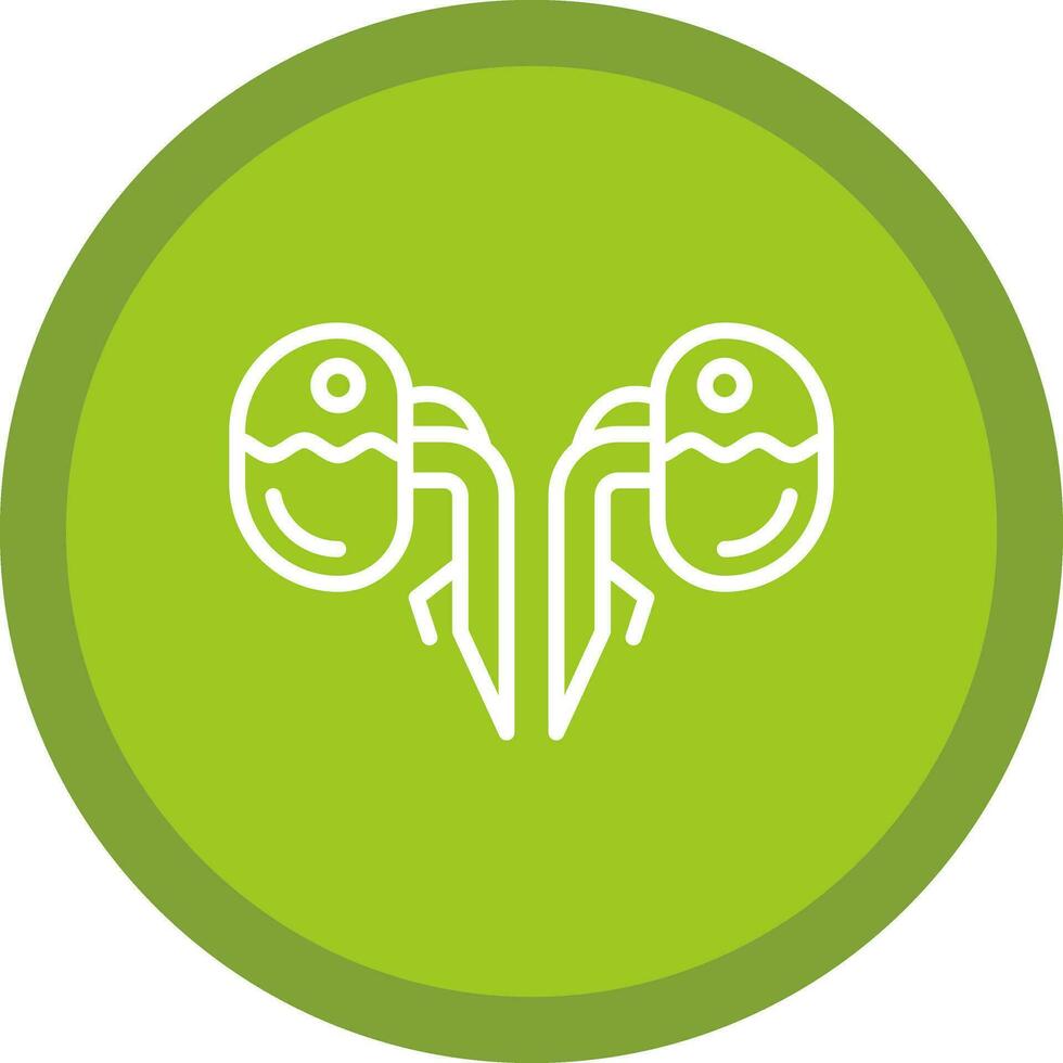 Kidneys Vector Icon Design