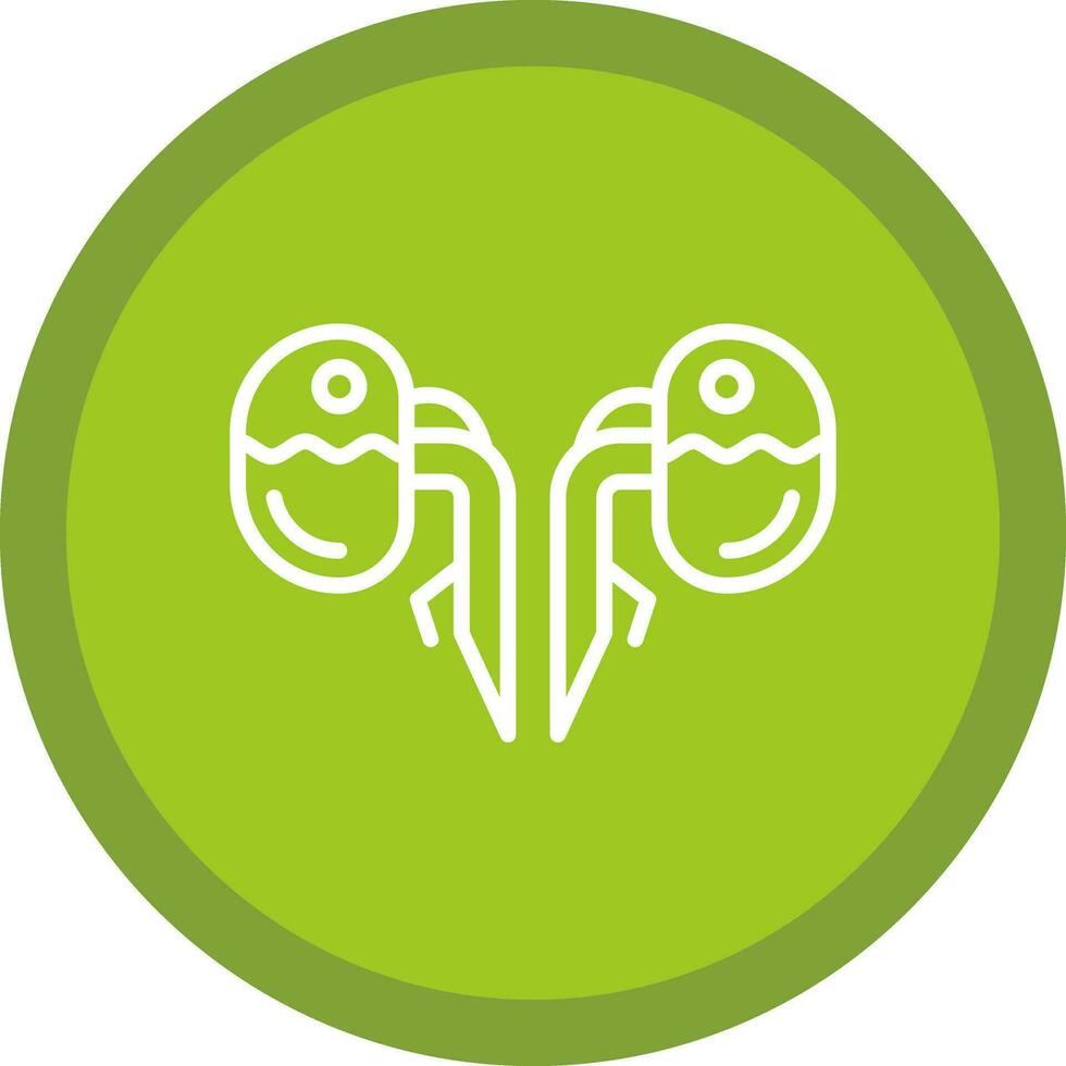 Kidneys Vector Icon Design