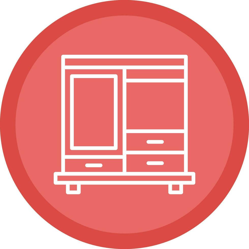 Wardrobe Vector Icon Design