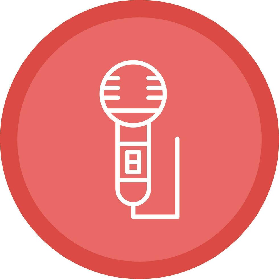 Mic Vector Icon Design