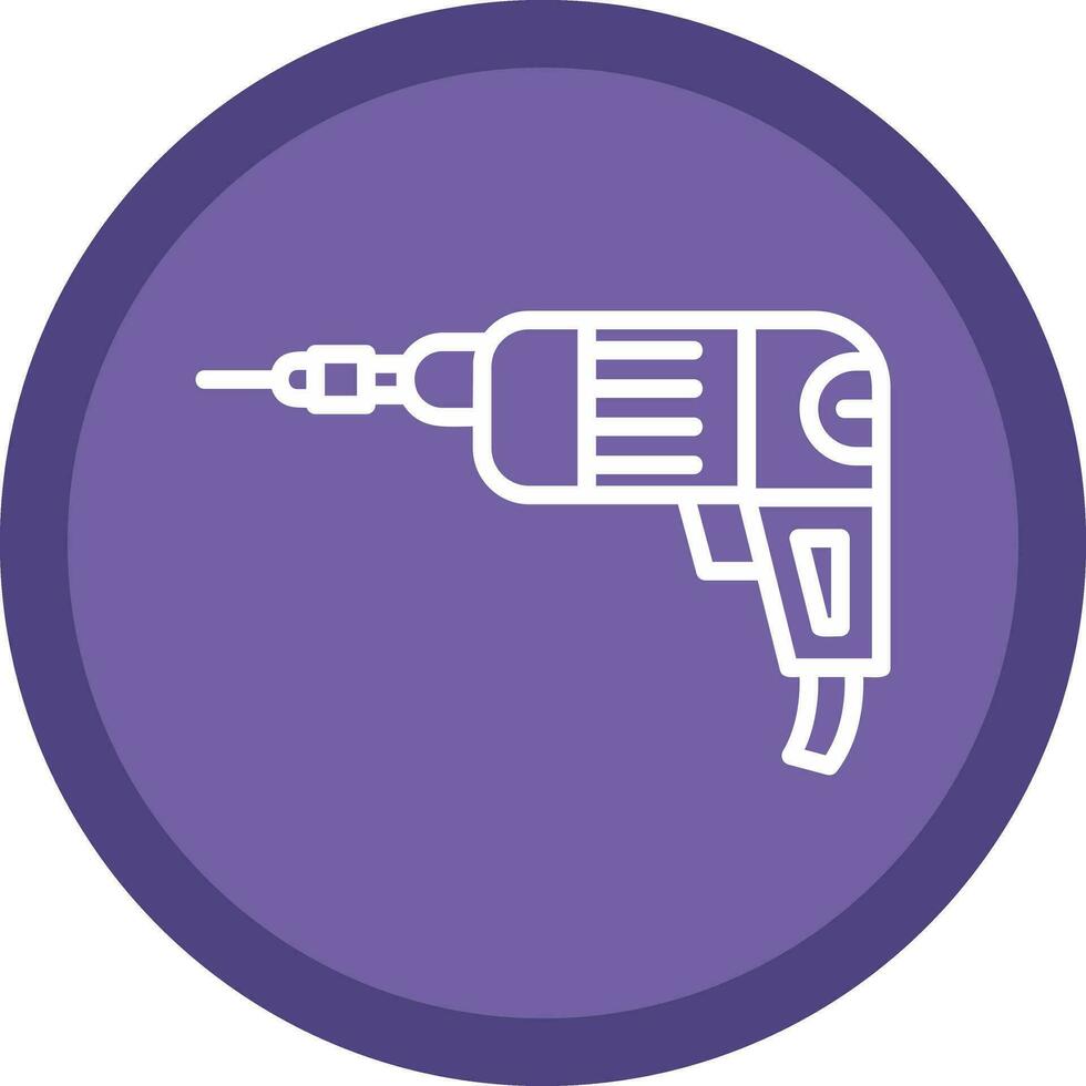 Hand drill Vector Icon Design