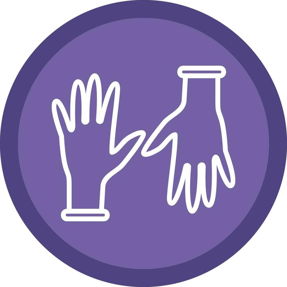 Gloves Vector Icon Design