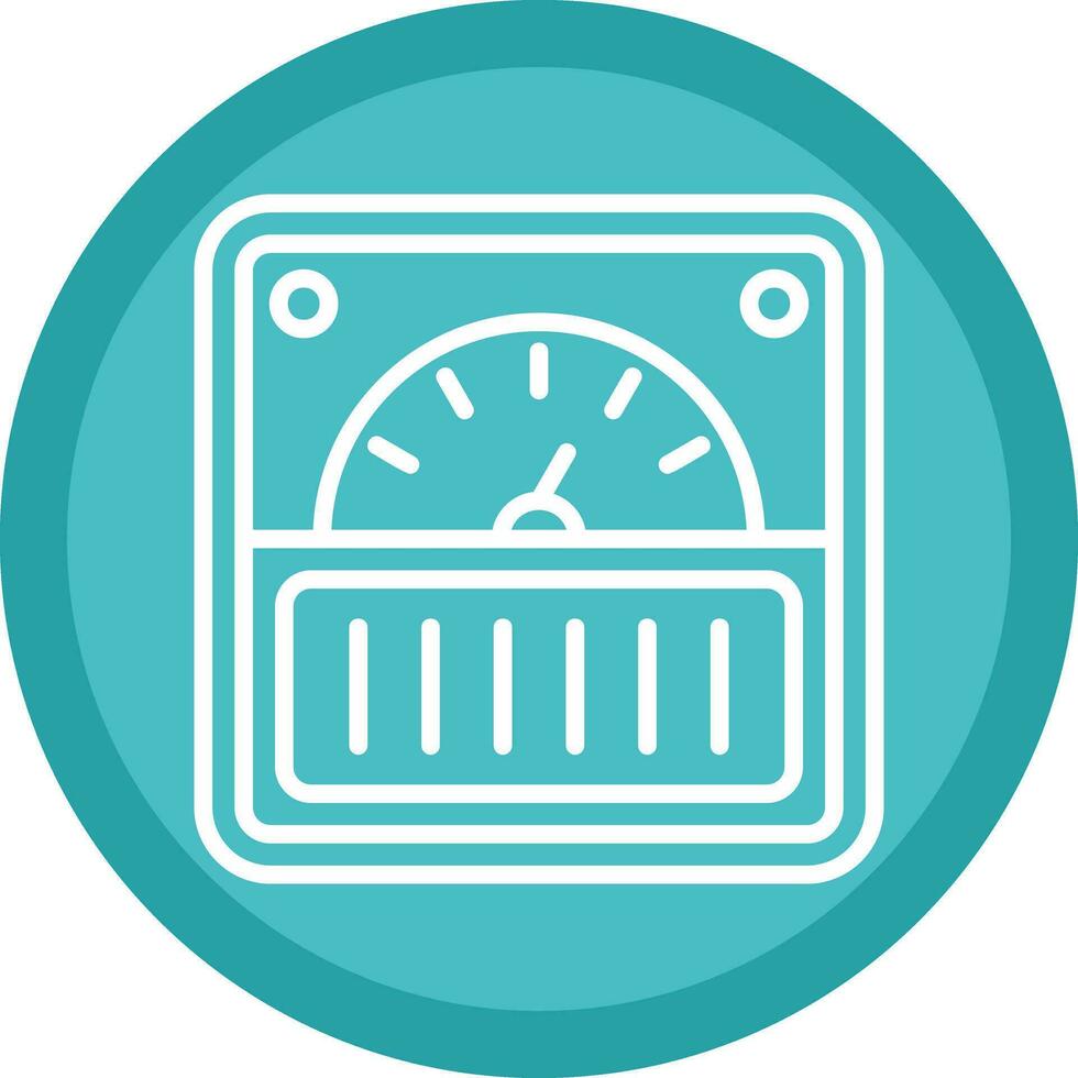 Meter Vector Icon Design