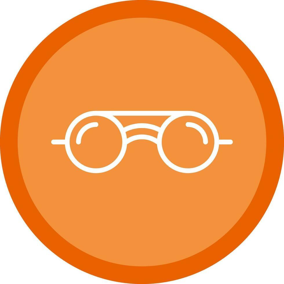 Eyeglasses Vector Icon Design