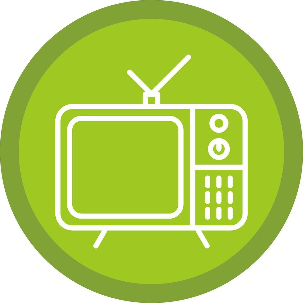 Television Vector Icon Design