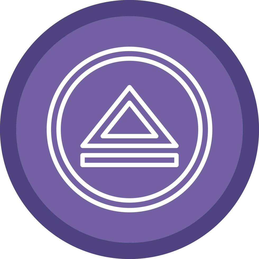 Eject Vector Icon Design